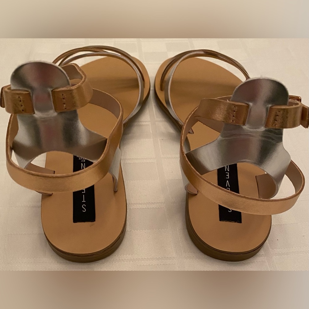 Steven by Steve Madden Mixed Metallic Matas Sandals - Picture 3 of 5
